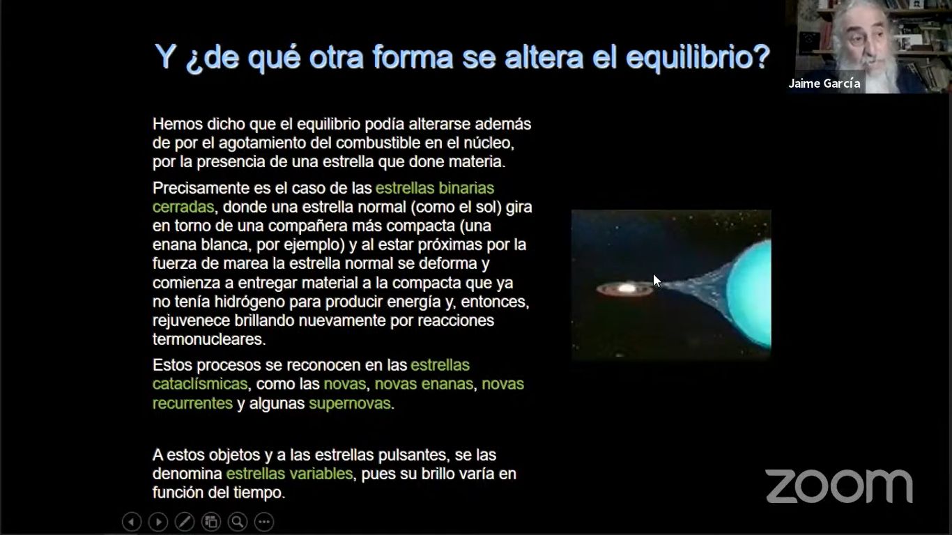 Estrellas que aportan su materia a otras